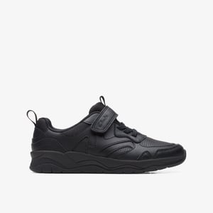 ClowderSprintK Black Leather Shoes