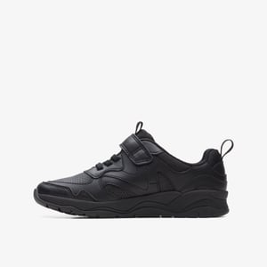 ClowderSprintK Black Leather Shoes