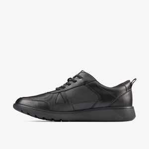 Scape Track Y Black Leather Shoes