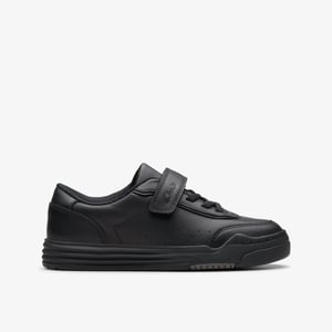 Urban Bright K Black Leather Shoes