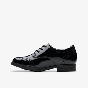 Sami Walk K Black Pat Shoes