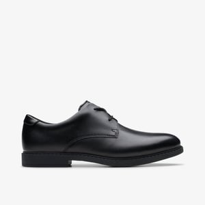 Scala Loop Y Black Leather Shoes