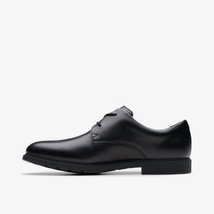 Scala Loop Y Black Leather Shoes