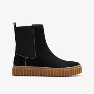 Tor Hill Top Older Black Boots