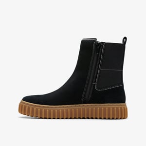 Tor Hill Top Older Black Boots
