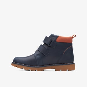 Heath Strap K Navy Boots