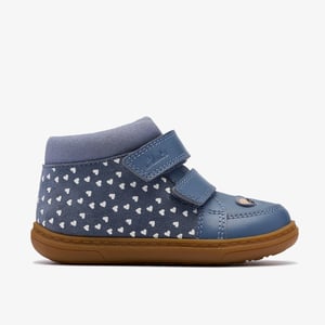 Flash Top T. Denim Blue Boots