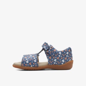 Zora Beat T. Denim Print Sandals