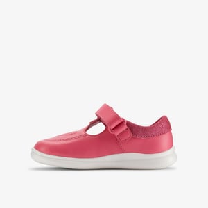 Crest Wish Toddler Bright Pink Leather Shoes
