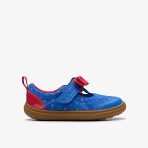RDFlashBowT. Blue Print Shoes