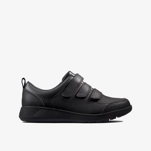 Scape Sky K Black Leather Shoes