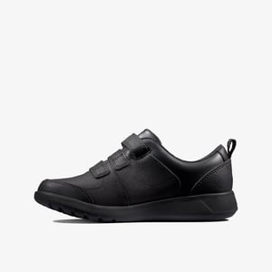 Scape Sky K Black Leather Shoes