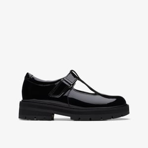 PragueBrill K. Black Pat Shoes