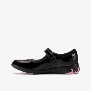 Sea Jewel K Black Pat Shoes