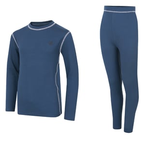 Dare 2B Childrens/Kids Pow II Camo Base Layer Set (Moonlight Denim)