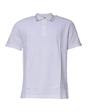 Versace Polotröja Grekiskt Nyckelmönster
