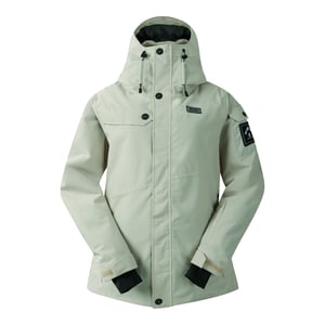 Dare 2B Womens/Ladies Ski Life Dash Print Ski Jacket (Glacier Green)