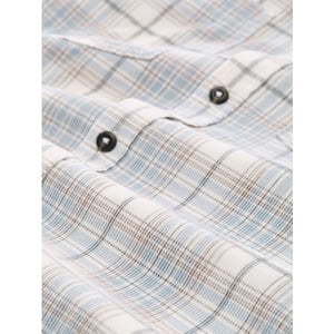 Tom Tailor Coruduroy check shirt ecru dessin