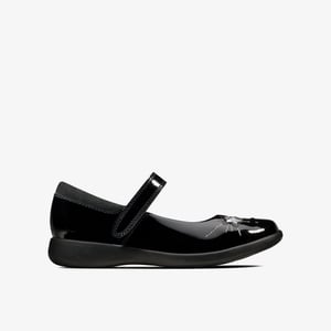 Etch Spark T Black Pat Shoes