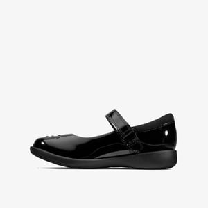 Etch Spark T Black Pat Shoes