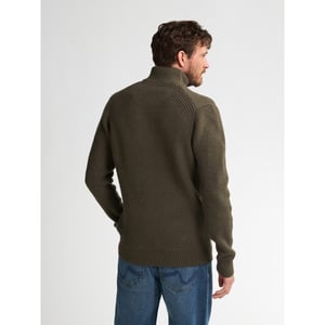 Petrol Industries men knitwear collar m-3050-kwc226 6088 army green