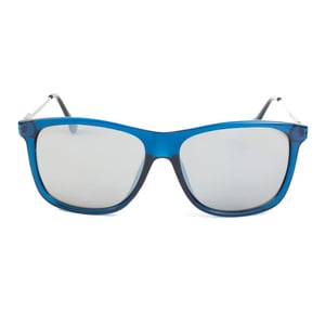 Co2010s Vierkante Zonnebril Blauw