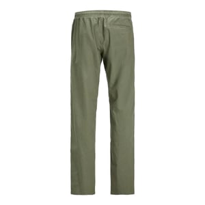 Jack And Jones Heren Linnen Blend Relaxed Fit Broek (Olijfgroen)
