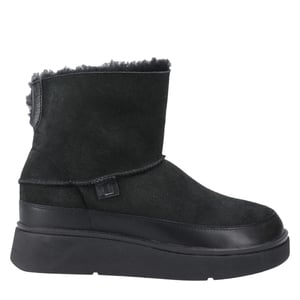 FitFlop Dames/Dames Gen-FF Mini Leren Enkellaarsjes (Allemaal zwart)
