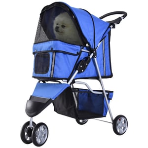 4goodz Luxe hondenkar hondenbuggy met verstelbare stuurhoogte -
