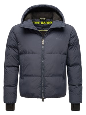 Stone Harbour herrjacka Tayroos med fleecefoder och tvåvägsdragkedja