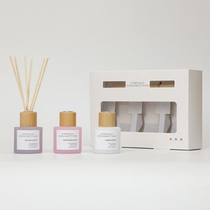 French Connection Pastel Collection Trio of Reed Diffusers Gift Set 3 x 50ml