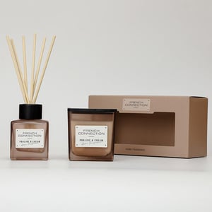 French Connection Autumn Collection Praline & Cream  Diffuesr 100ml + Candle 200g