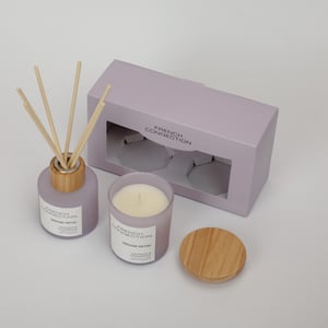 French Connection Pastel Collection Orchid Petal Diffuser 100ml + Candle 130g