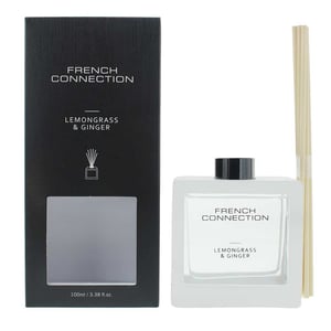 French Connection Wooden Collection Lemongrass And Ginger Diffuser 100ml