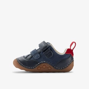 Tiny Fun T Navy/Red Shoes