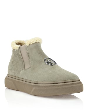 Eco Shearling Mocka Ankle Boots