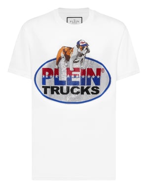 Rundhalsad T-shirt Bulldog Crystal