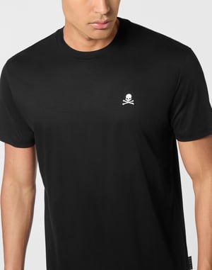 T-Shirt Ronde Hals Ss Skull