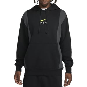Nike Air Black Neon Fleece Hooded Tracksuit
