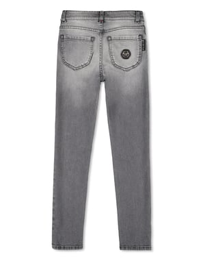 Denim Broek Hexagon