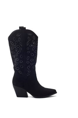 Gloribel Black Boots