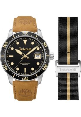 Timberland TDWGB00834X0 Mens Peatfield Watch and Strap Gift Set