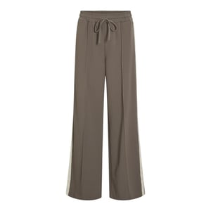 Vila Viclua hw wide track pants taupe