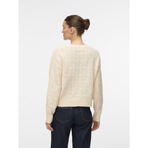 Vero Moda Vmaries ls o-neck cable pullover bf melee