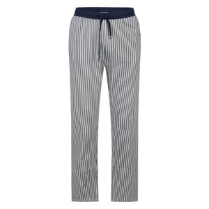 Phil & Co Heren pyjama set lang grijs gestreept