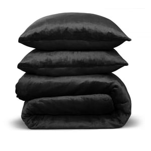 Phlox Dekbedovertrek flanel fleece lits jumeaux 240x220 cm + 2 kussenslopen -