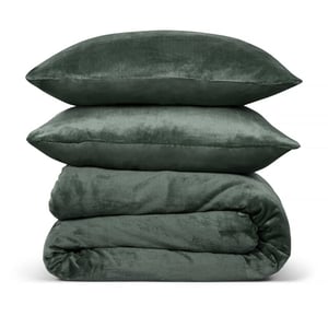 Phlox Dekbedovertrek flanel fleece tweepersoons 200x220 cm + 2 kussenslopen -