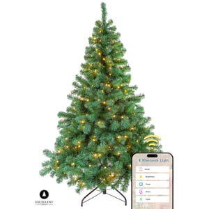 Excellent Trees Kerstboom ® led stavanger green 300 cm met verlichting luxe