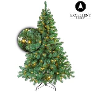 Excellent Trees Kerstboom ® led stavanger green 210 cm met verlichting nu met