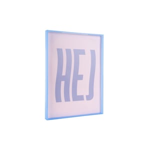 Present Time wall art hej large -